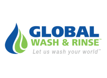Global Wash & Rinse logo – "Let us wash your world"