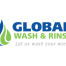 Global Wash & Rinse logo – "Let us wash your world"